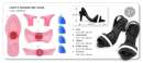 JEM Lady's Mini Shoe Cutter Set - Click Image to Close